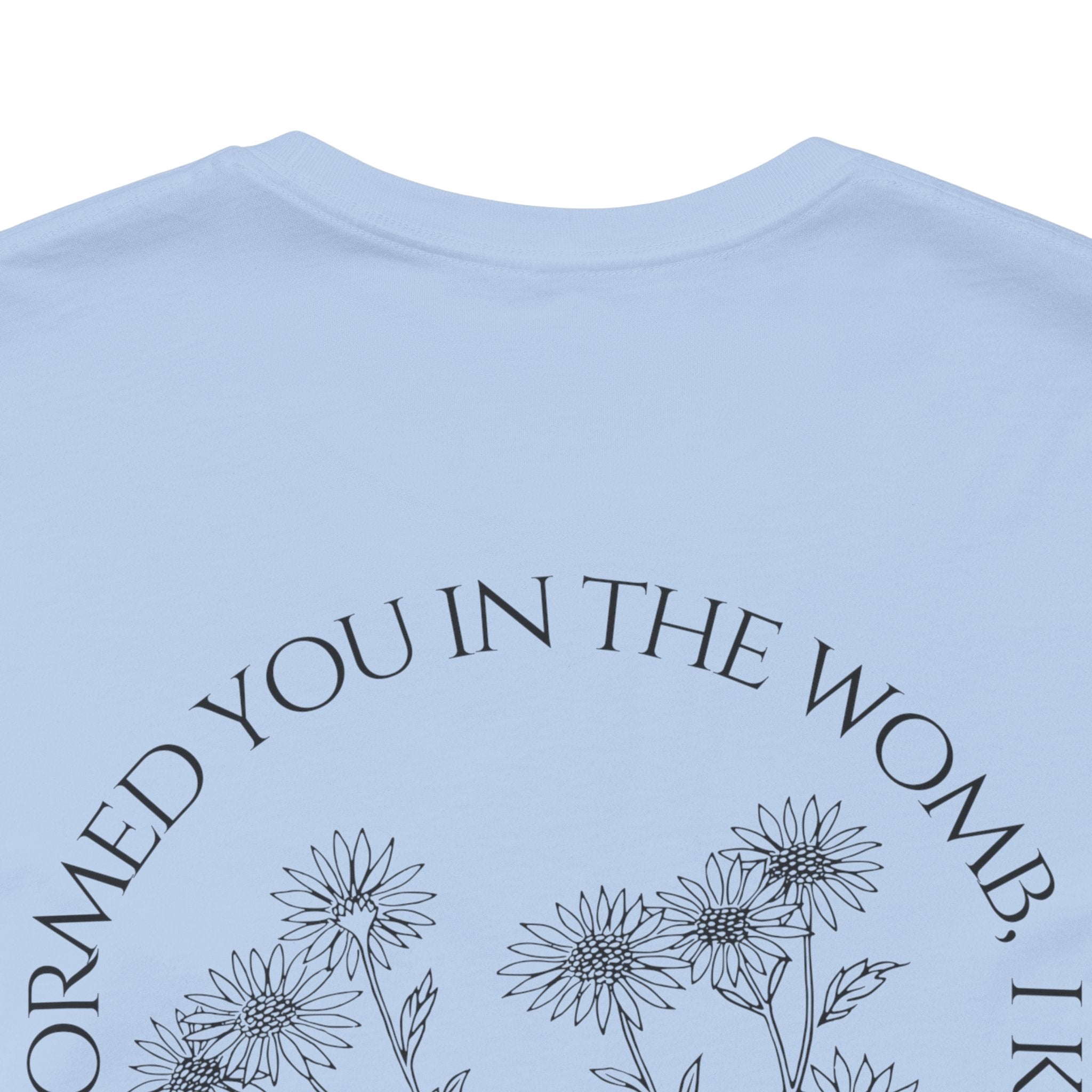 Choose Life - Unisex Tee by @thecrunchycatholicmom