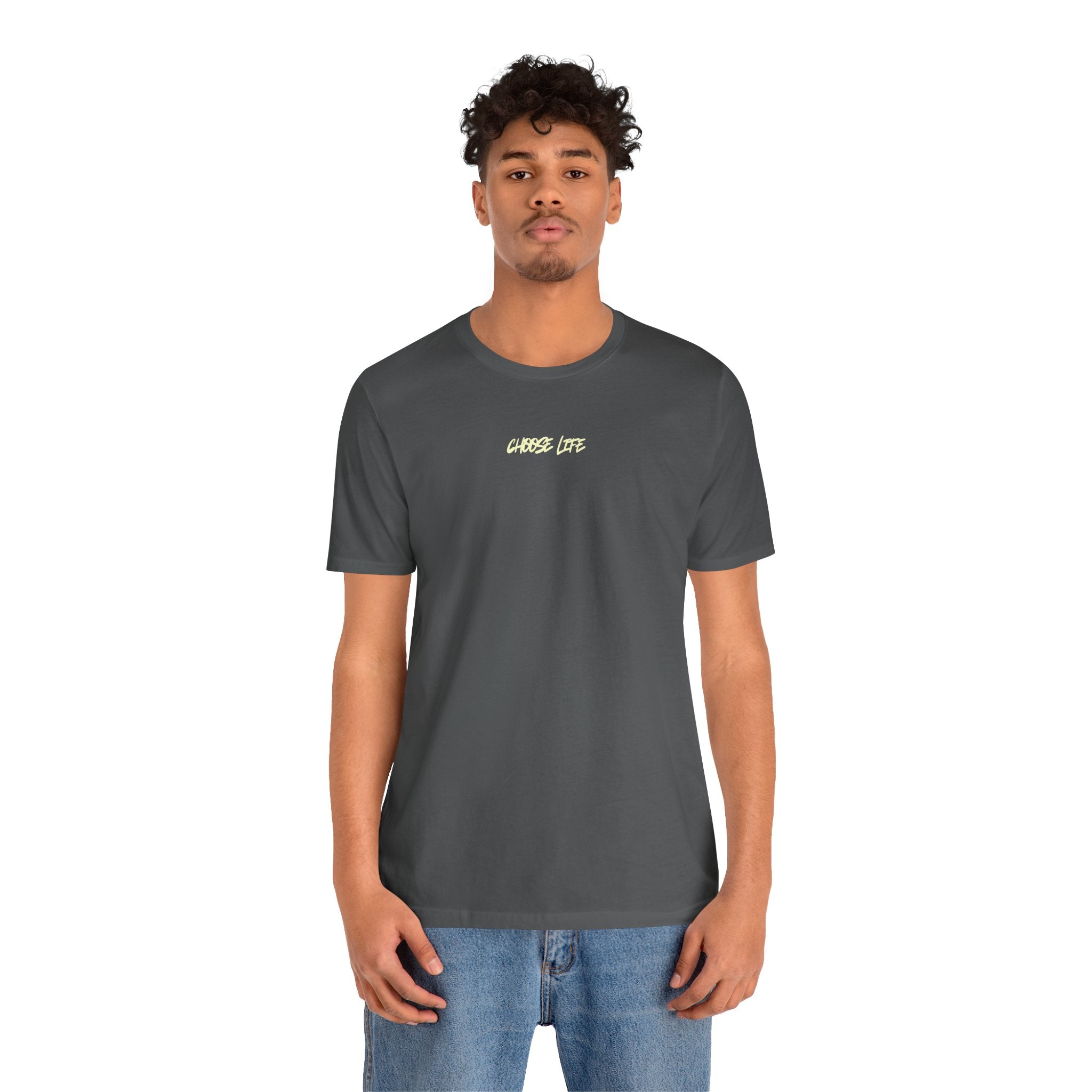 Choose Life - Unisex Tee by @thecrunchycatholicmom