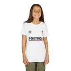 Our Lady of Fátima Catholic T-Shirt · Portugal Soccer Youth Tee · Unisex Marian Devotion Apparel · Made in USA · 100% Profits Donated · 2026