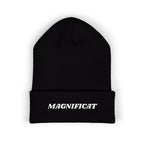 Magnificat Embroidered Cuffed Beanie Unisex