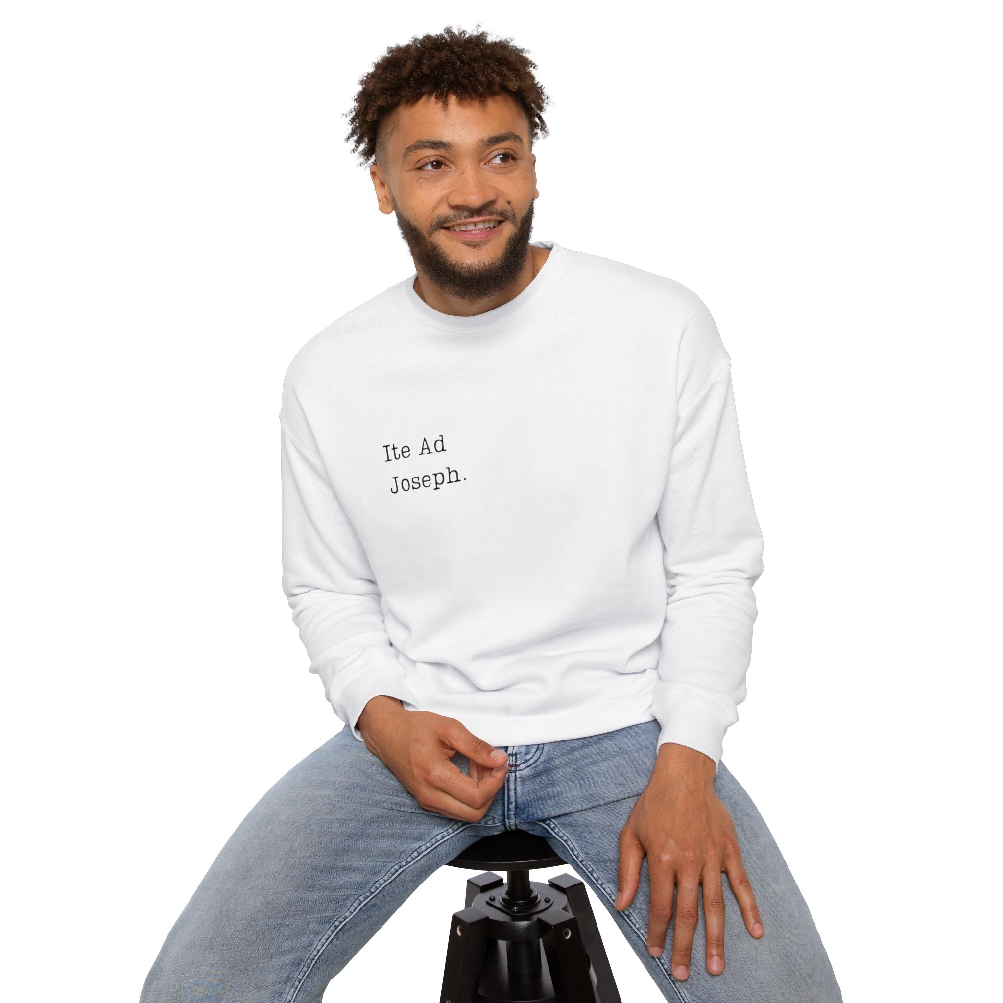 Ite Ad Joseph - Unisex Drop Shoulder Sweatshirt