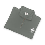 Jerusalem Cross - Quarter-Zip Sweatshirt — Minimal Pullover