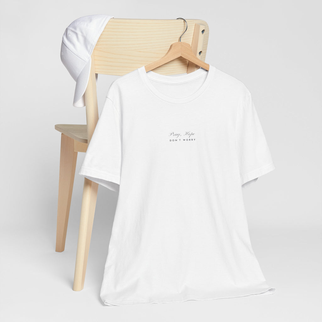 Padre Pio × Italy — "Pray, Hope, Don't Worry" Tee | Saints of the Pitch