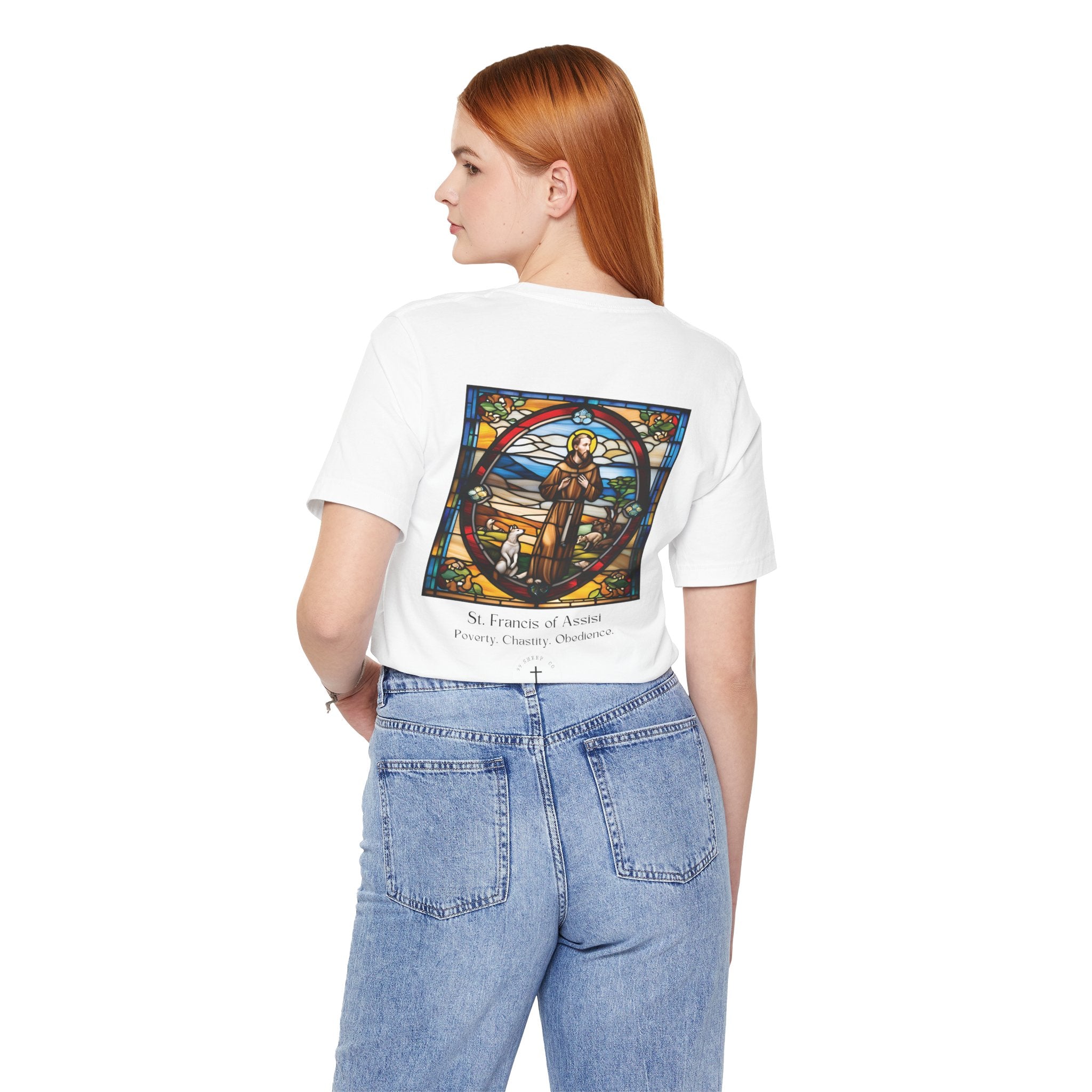 St. Francis - Butterfly - Premium Graphic Tee