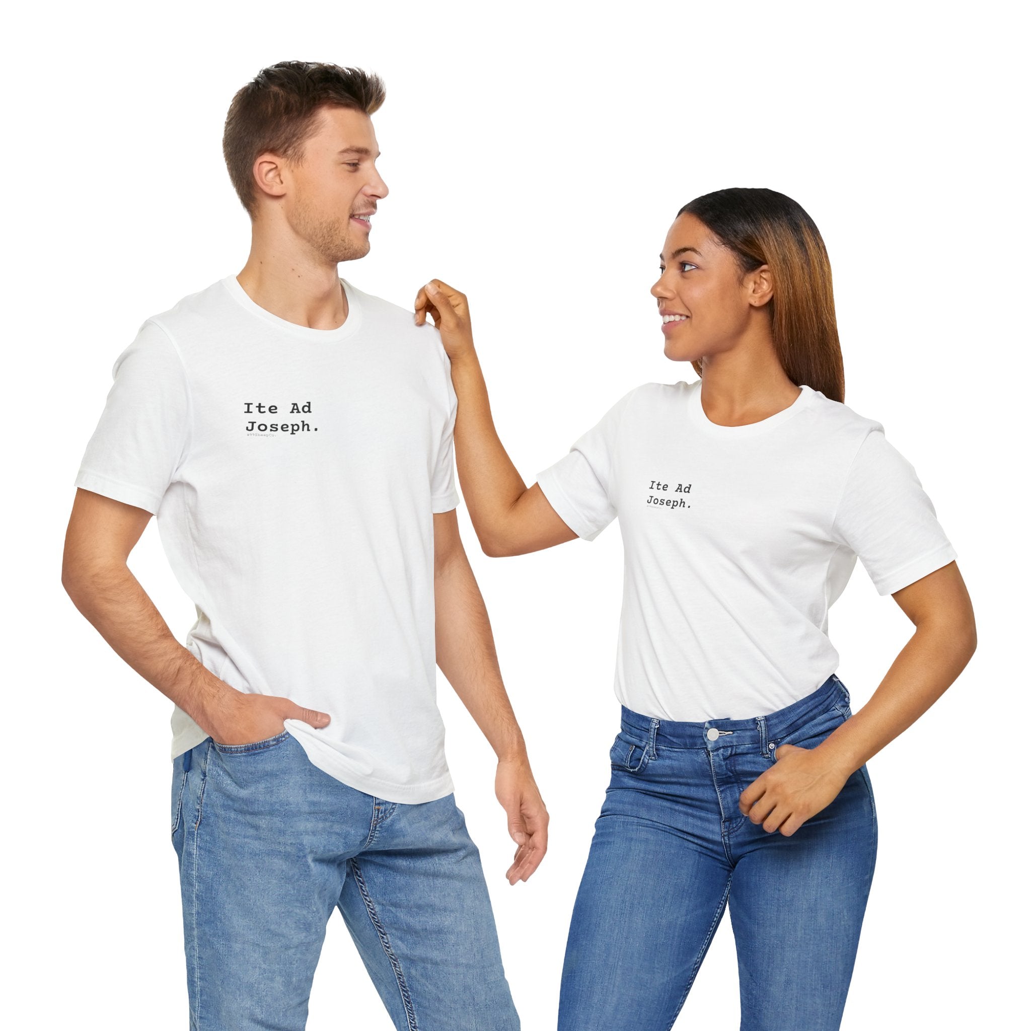 Ite Ad Joseph - Premium Graphic Tee
