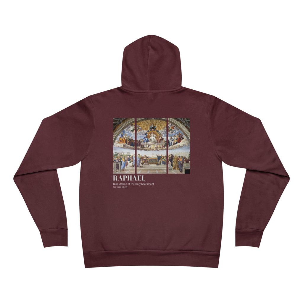 Sacramental Grace Premium Unisex Hoodie -  Annunciation & Eucharist