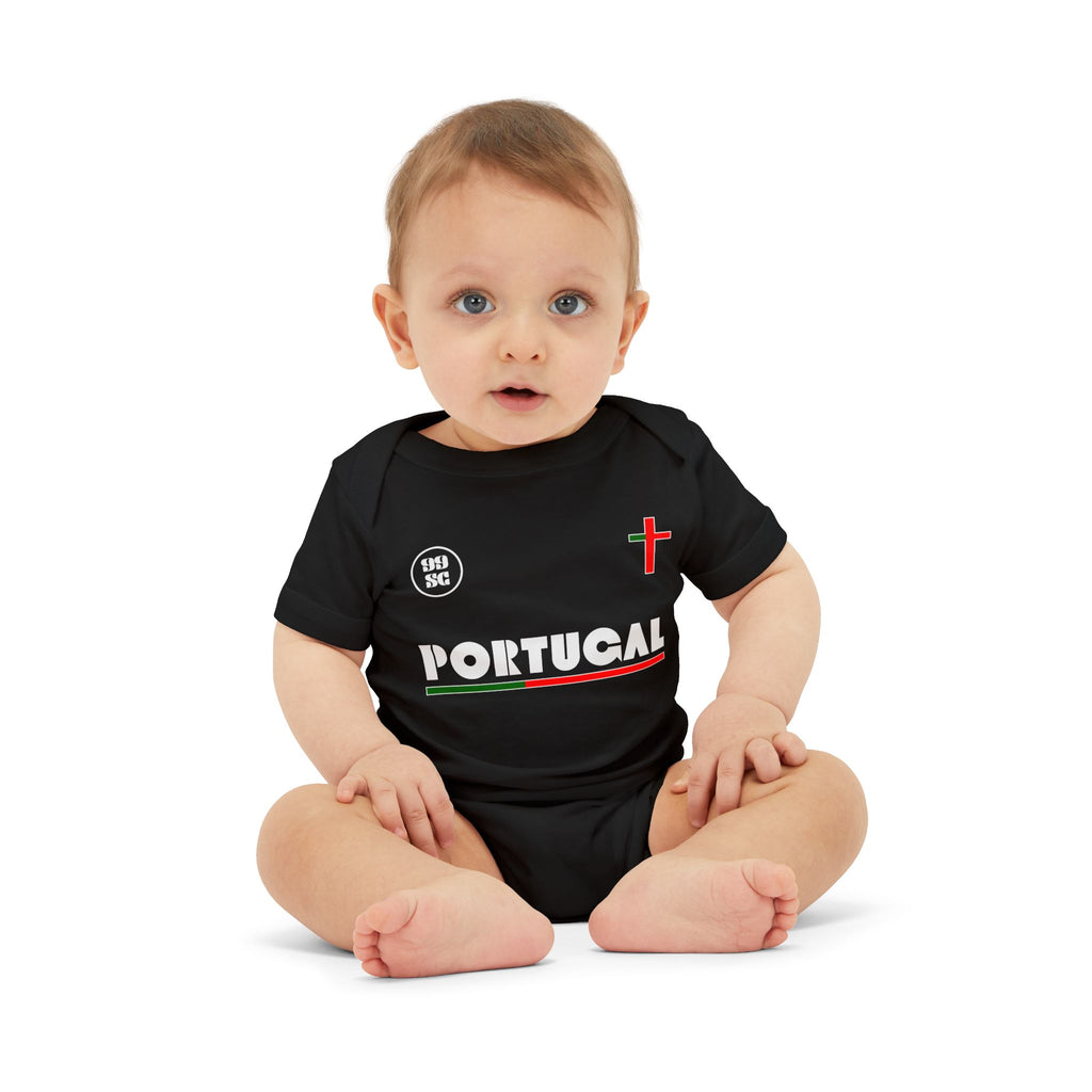 Our Lady of Fátima Catholic Onesie · Portugal Soccer · Premium Unisex Marian Devotion Apparel · Made in USA · 100% Profits Donated · 2026