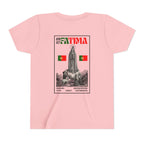 Our Lady of Fátima Catholic T-Shirt · Portugal Soccer Youth Tee · Unisex Marian Devotion Apparel · Made in USA · 100% Profits Donated · 2026
