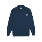 Jerusalem Cross - Quarter-Zip Sweatshirt — Minimal Pullover
