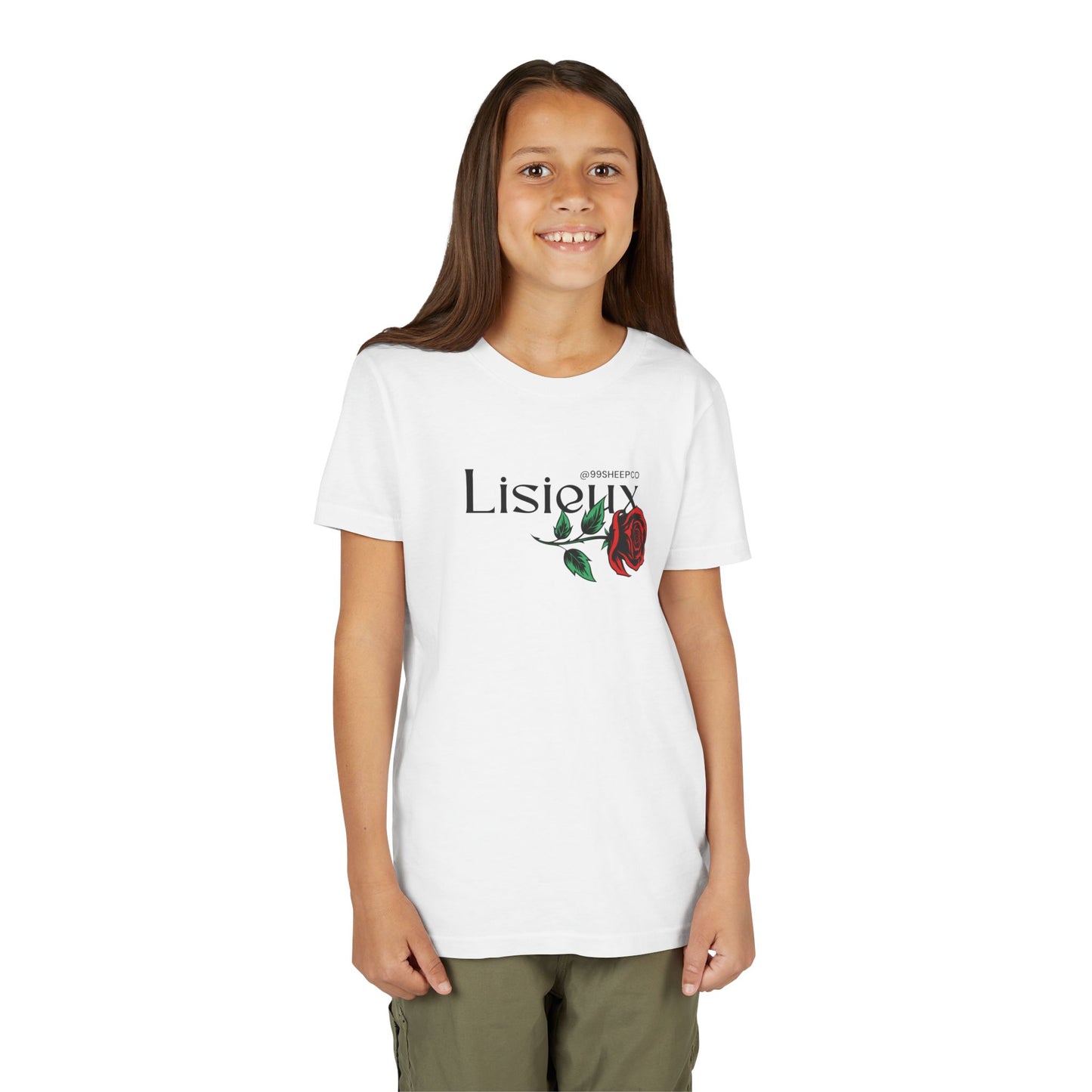 St. Therese of Lisieux Design - Unisex - Youth Short Sleeve Tee - Graphic Shirt