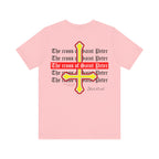 Saint Peter Cross Graphic Tee — Retro Gothic Unisex TShirt