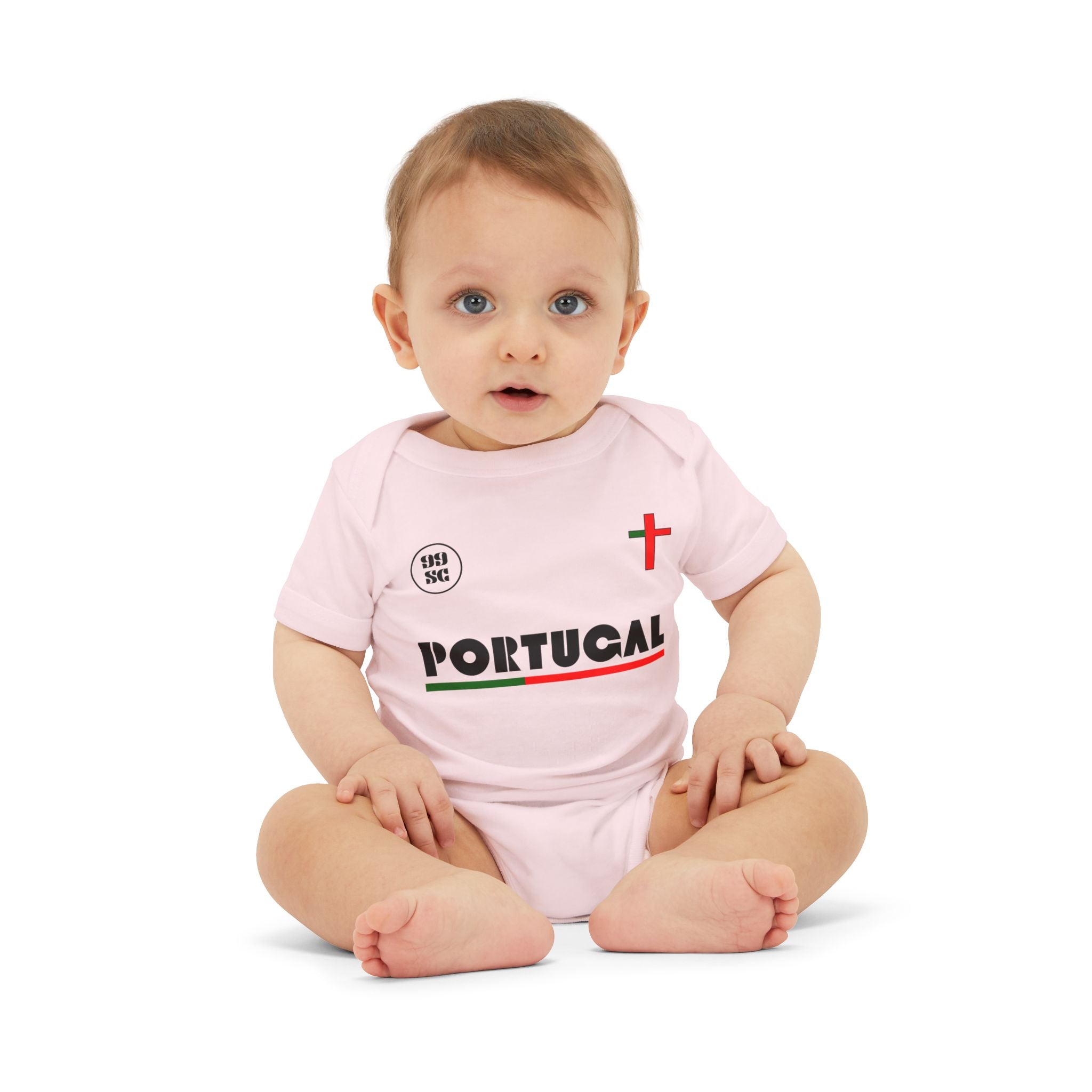 Our Lady of Fátima Catholic Onesie · Portugal Soccer · Premium Unisex Marian Devotion Apparel · Made in USA · 100% Profits Donated · 2026