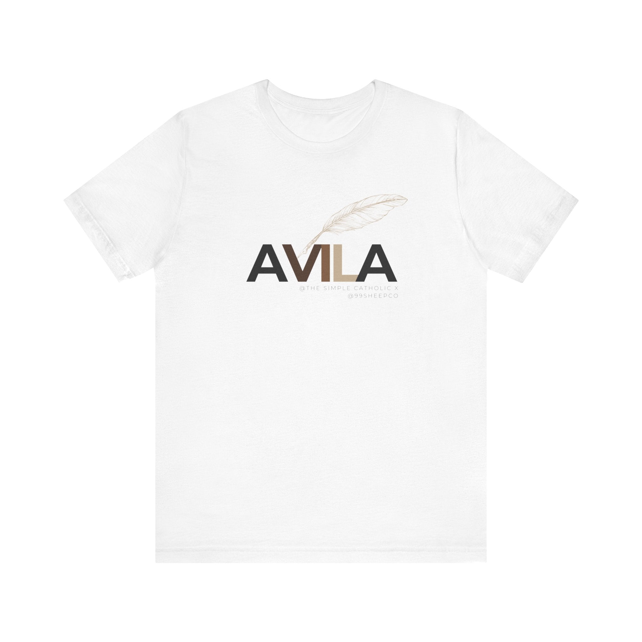 St Teresa of Avila (@TheSimpleCatholic) - Premium Unisex Tee
