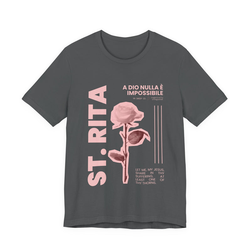 St. Rita of Cascia Women's Tee — 