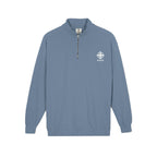 Jerusalem Cross - Quarter-Zip Sweatshirt — Minimal Pullover