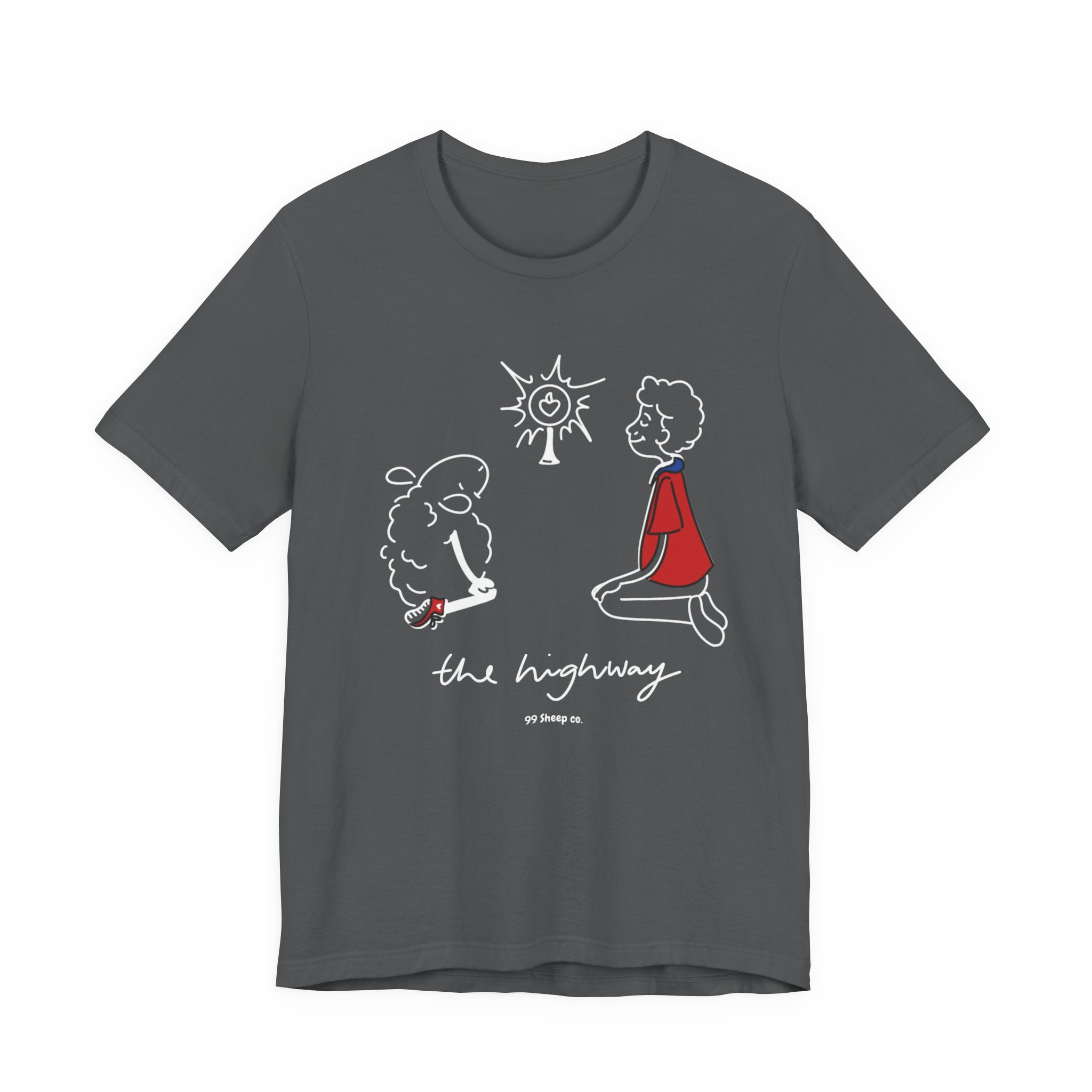 Carlo Acutis The Eucharist - 99 Sheep Signature Collection - Premium Unisex Adult Tee Shirt
