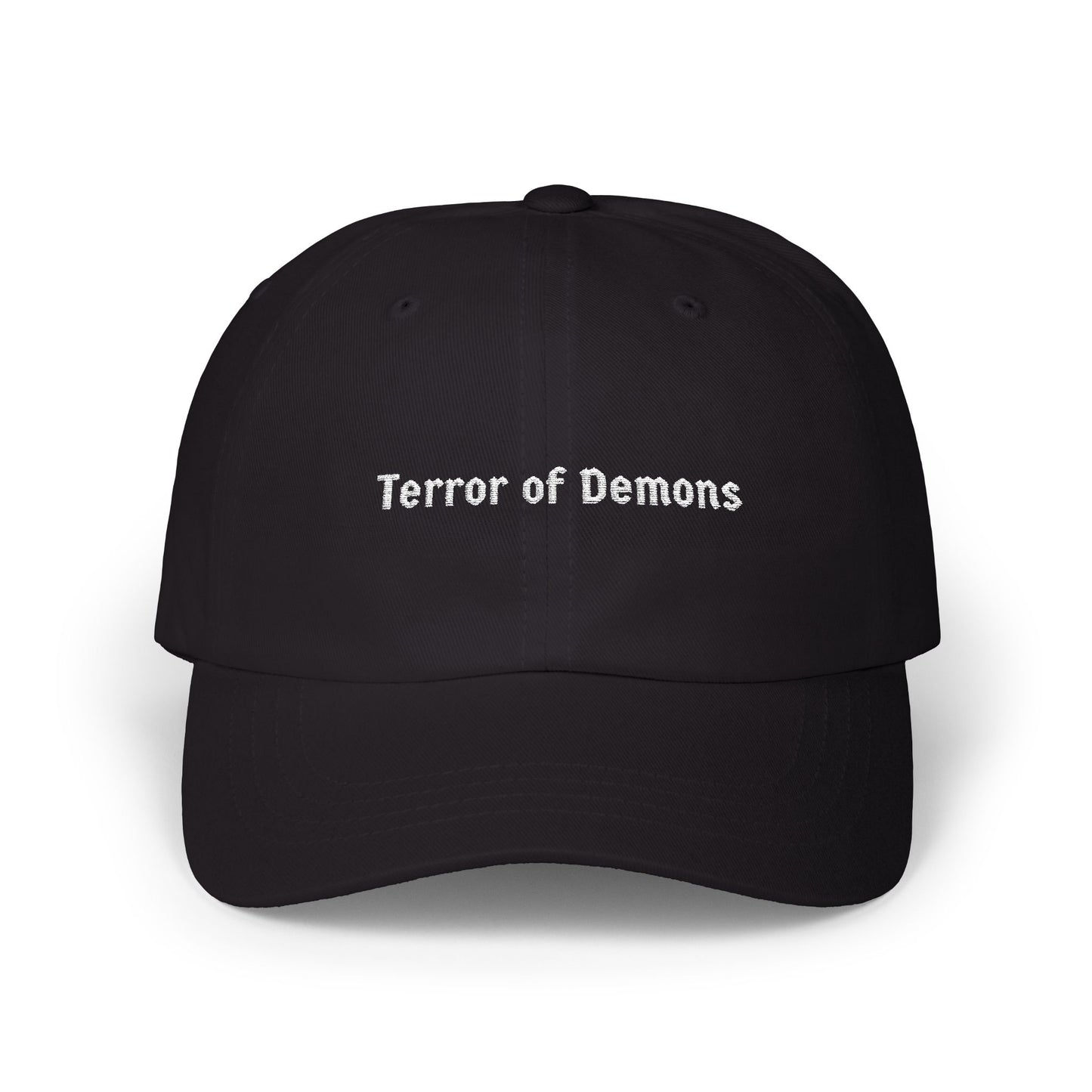 St. Joseph - Terror of Demons - Classic Dad Cap (White Embroidery)