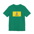 Mary - I tread where I please (@TheSimpleCatholic) - Premium Unisex Novelty Tee