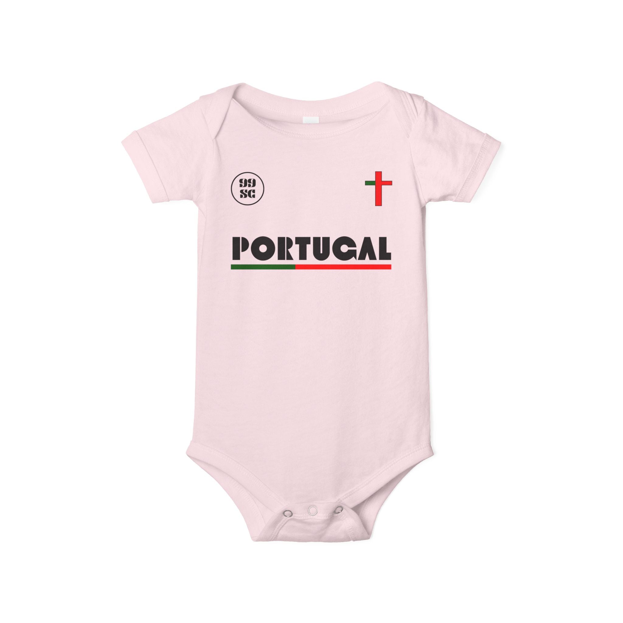 Our Lady of Fátima Catholic Onesie · Portugal Soccer · Premium Unisex Marian Devotion Apparel · Made in USA · 100% Profits Donated · 2026