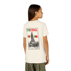 Our Lady of Fátima Catholic T-Shirt · Portugal Soccer Youth Tee · Unisex Marian Devotion Apparel · Made in USA · 100% Profits Donated · 2026