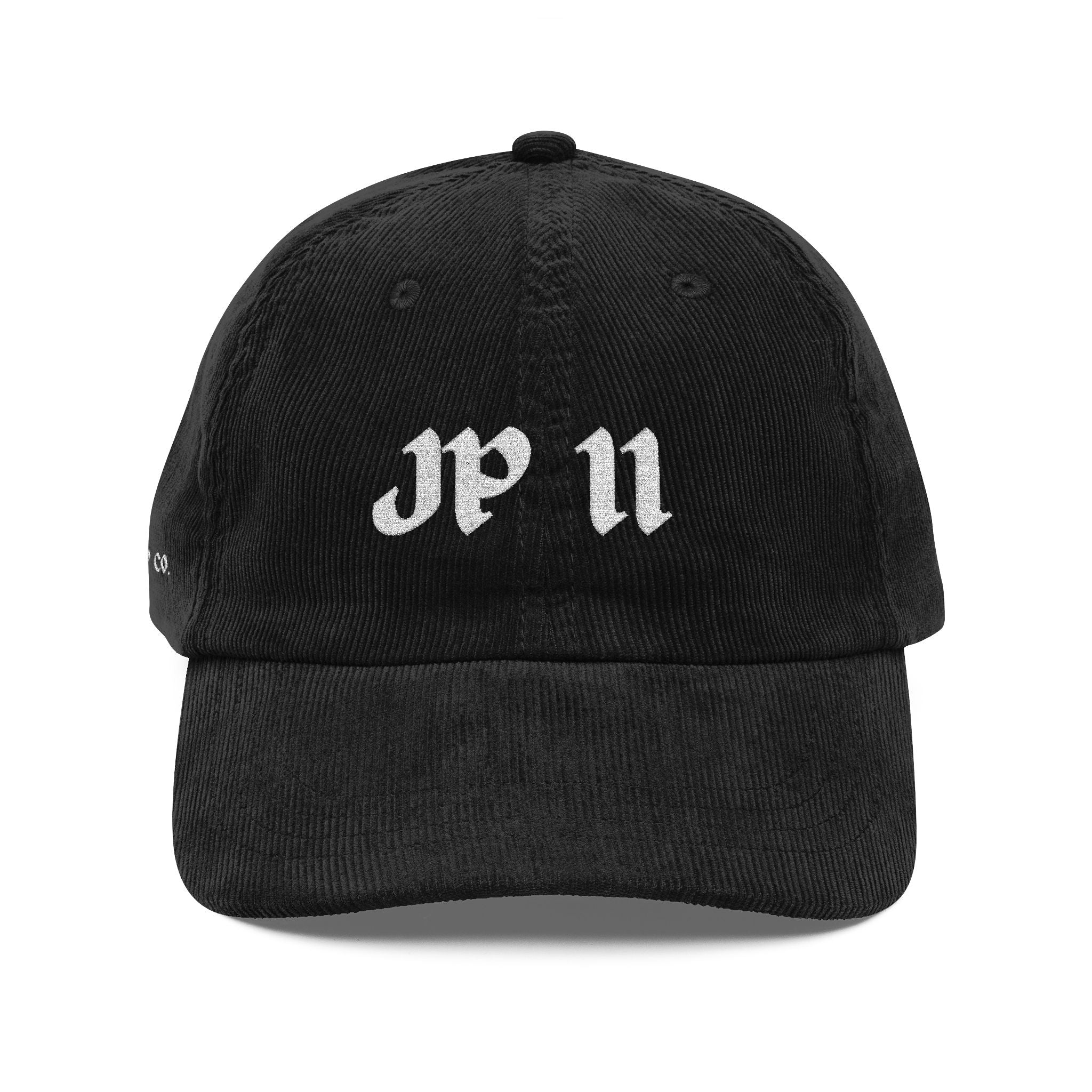 Pope John Paul II - Vintage Embroidery Corduroy Cap