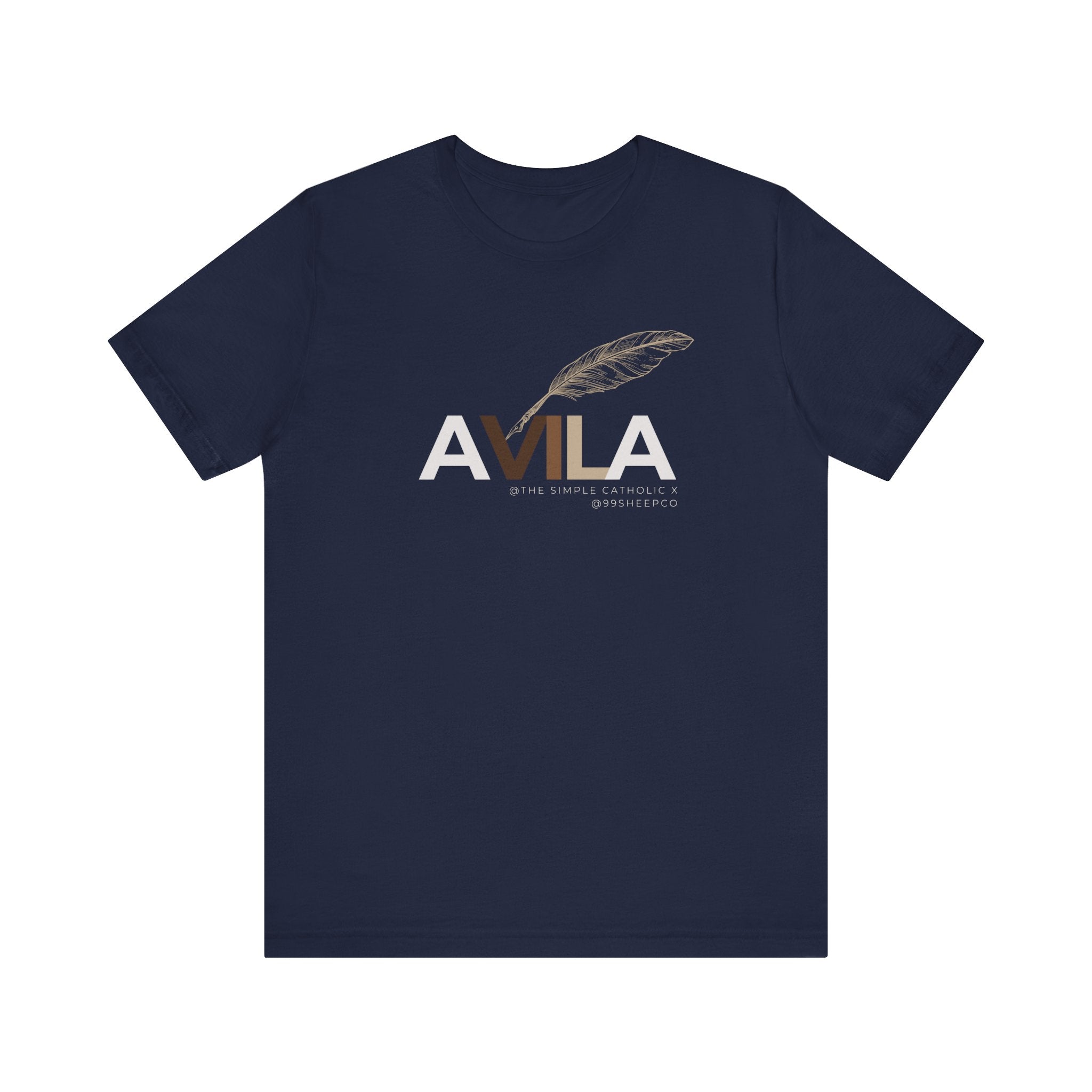 St Teresa of Avila (@TheSimpleCatholic) - Premium Unisex Tee