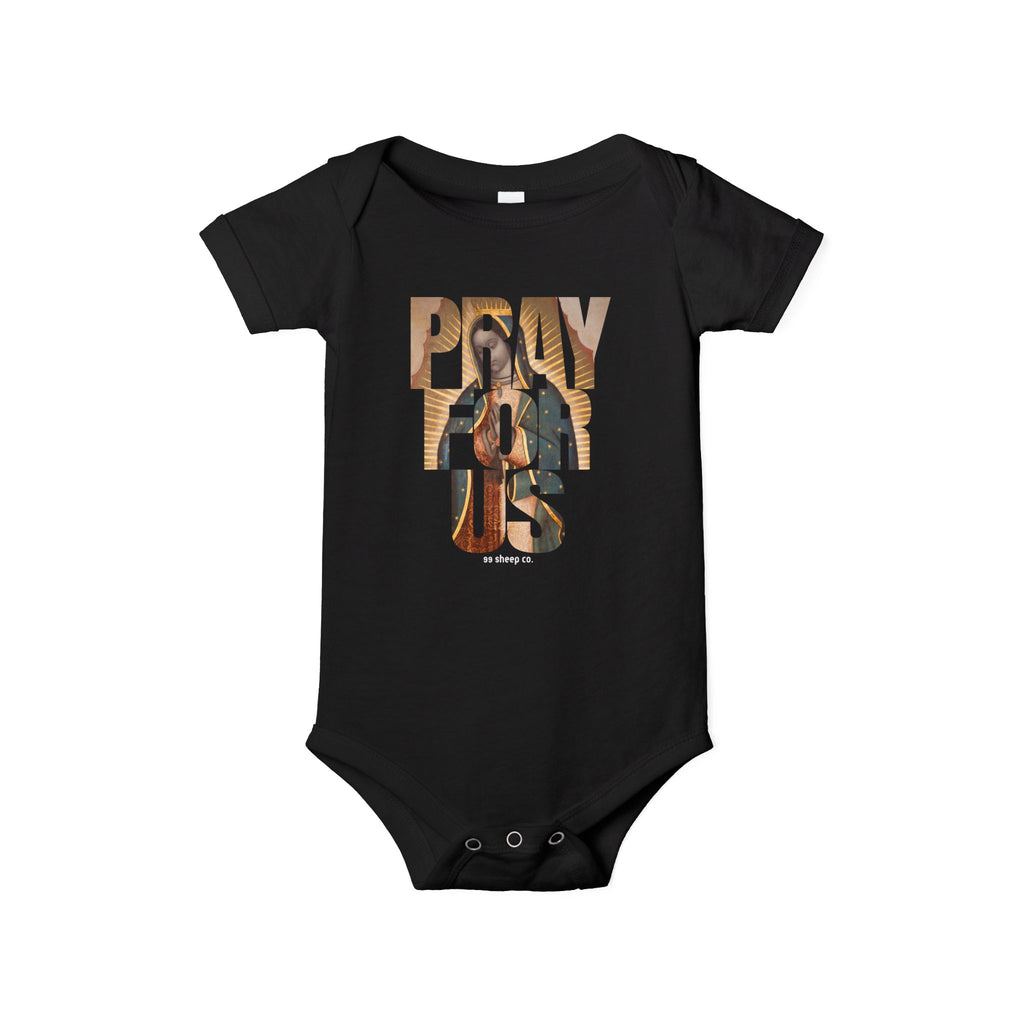 Our Lady of Guadalupe Pray For Us - Adorable Premium Baby Bodysuit