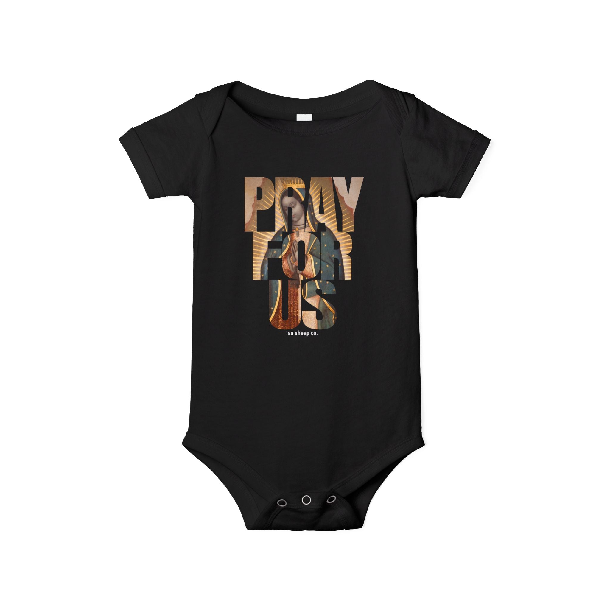 Our Lady of Guadalupe Pray For Us - Adorable Premium Baby Bodysuit