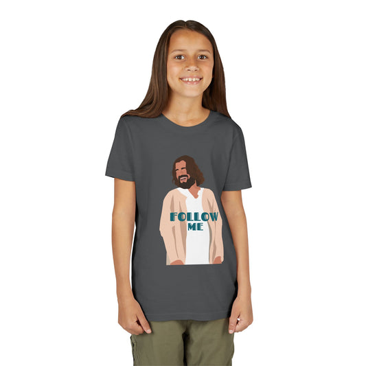 Jesus - Follow Me - 99 Sheep Signature Collection - Premium Unisex Youth Shirt