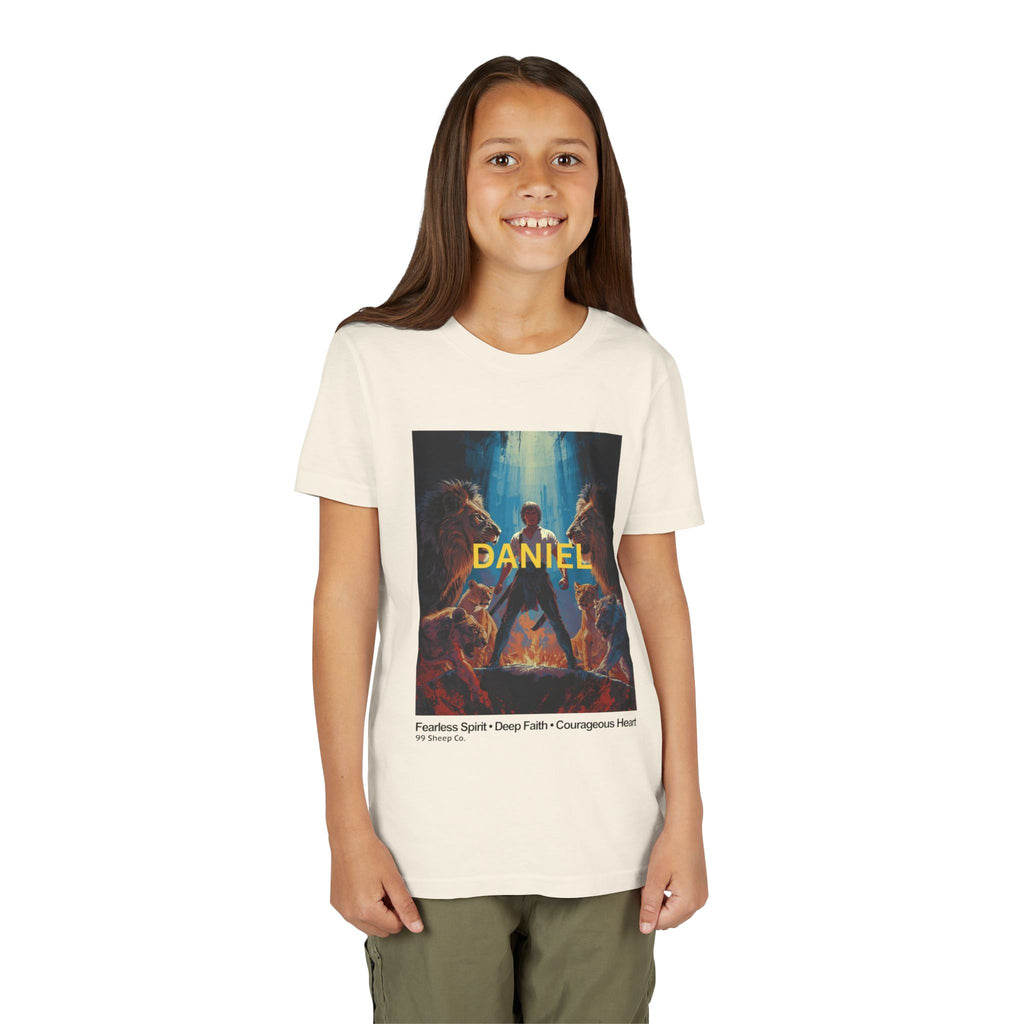 Daniel in the Lion's Den - Unisex - Youth Short Sleeve Tee - Graphic Shirt