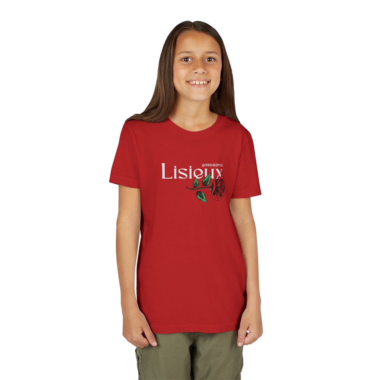 St. Therese of Lisieux Design - Unisex - Youth Short Sleeve Tee - Graphic Shirt