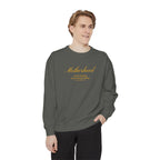 Motherhood | Our Lady of Sorrows - Premium Catholic Garment Dyed Sweatshirt