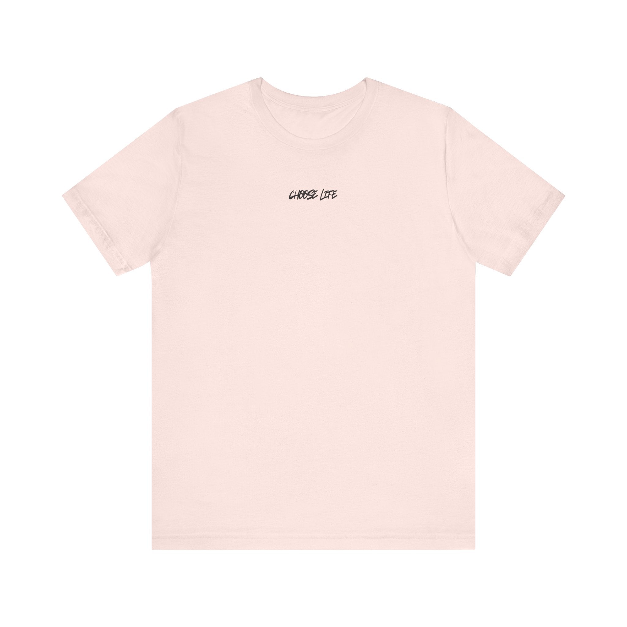 Choose Life - Unisex Tee by @thecrunchycatholicmom