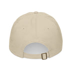 Avila (Beige) - Embroidered Organic Baseball Cap