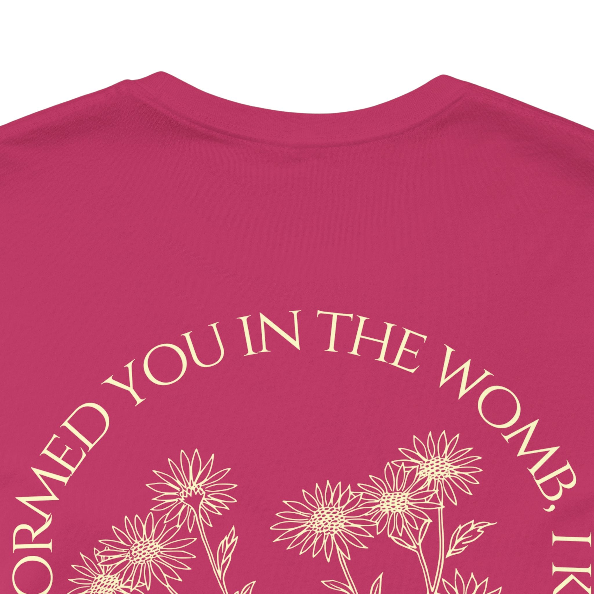 Choose Life - Unisex Tee by @thecrunchycatholicmom