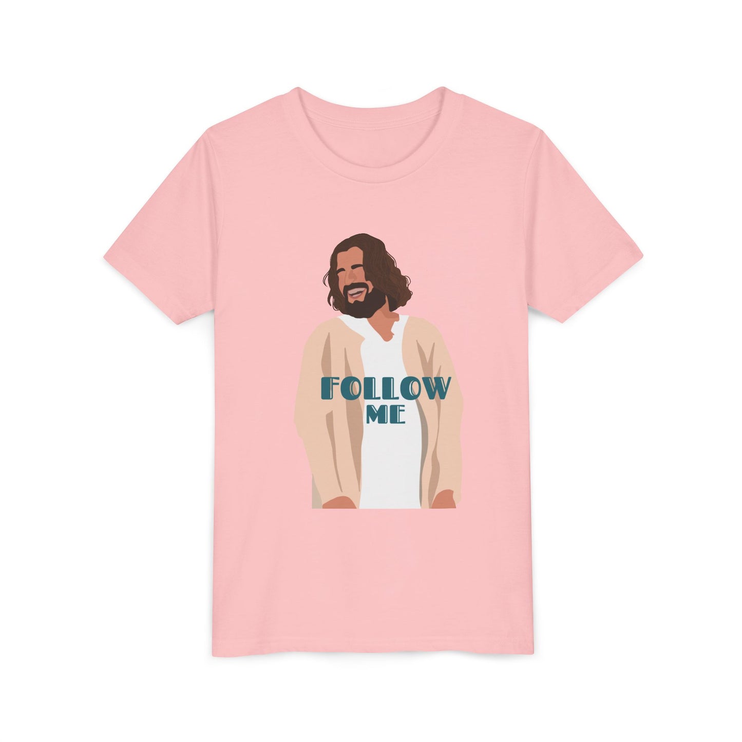 Jesus - Follow Me - 99 Sheep Signature Collection - Premium Unisex Youth Shirt