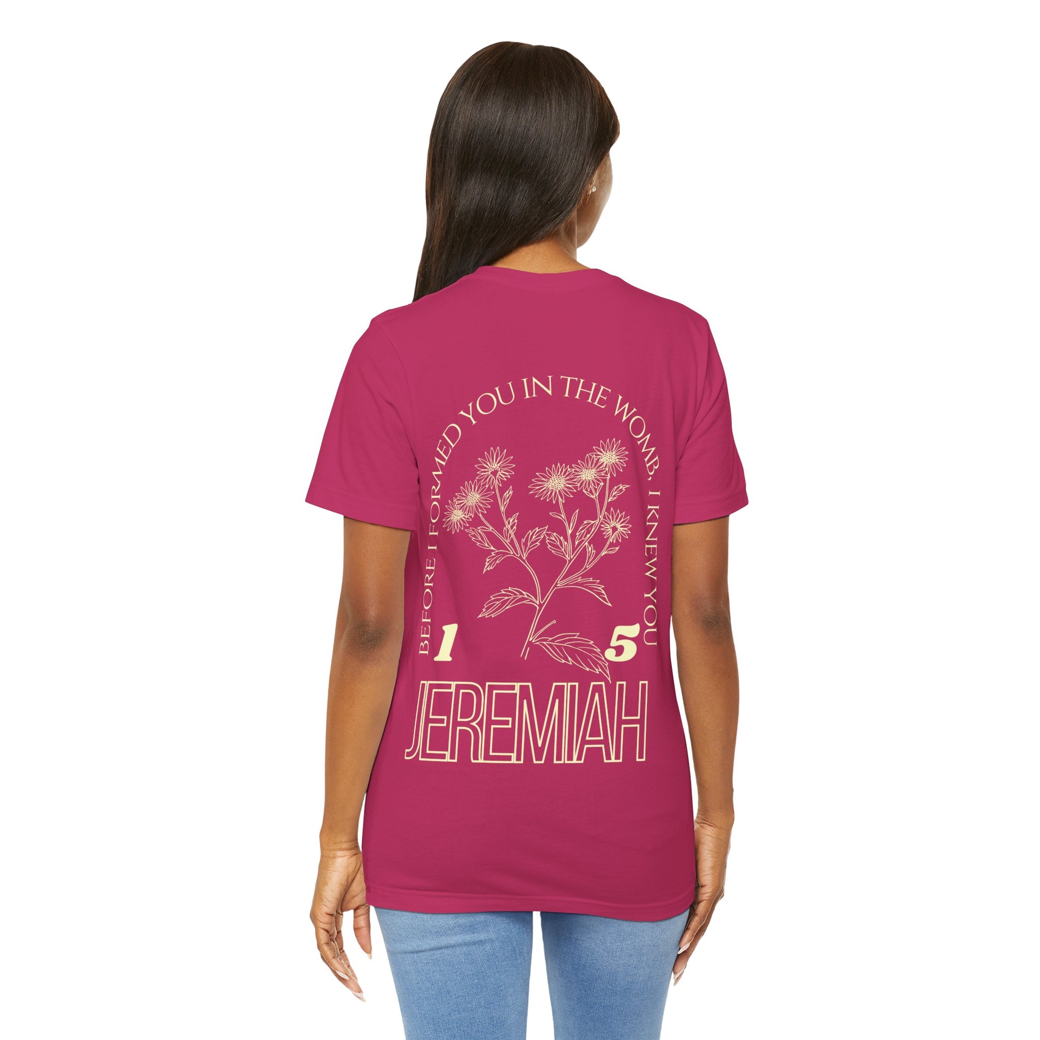 Choose Life - Unisex Tee by @thecrunchycatholicmom