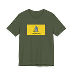 Mary - I tread where I please (@TheSimpleCatholic) - Premium Unisex Novelty Tee