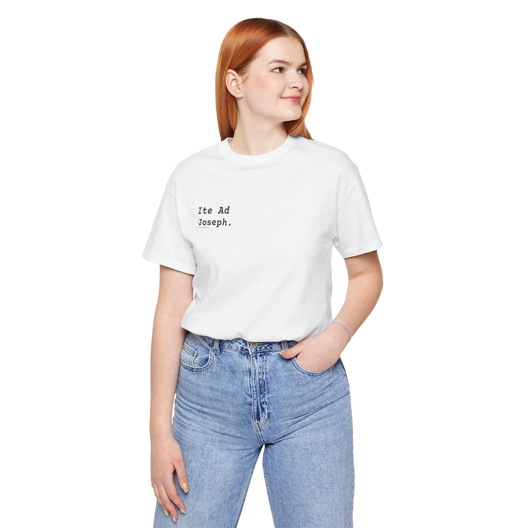 Ite Ad Joseph - Premium Graphic Tee