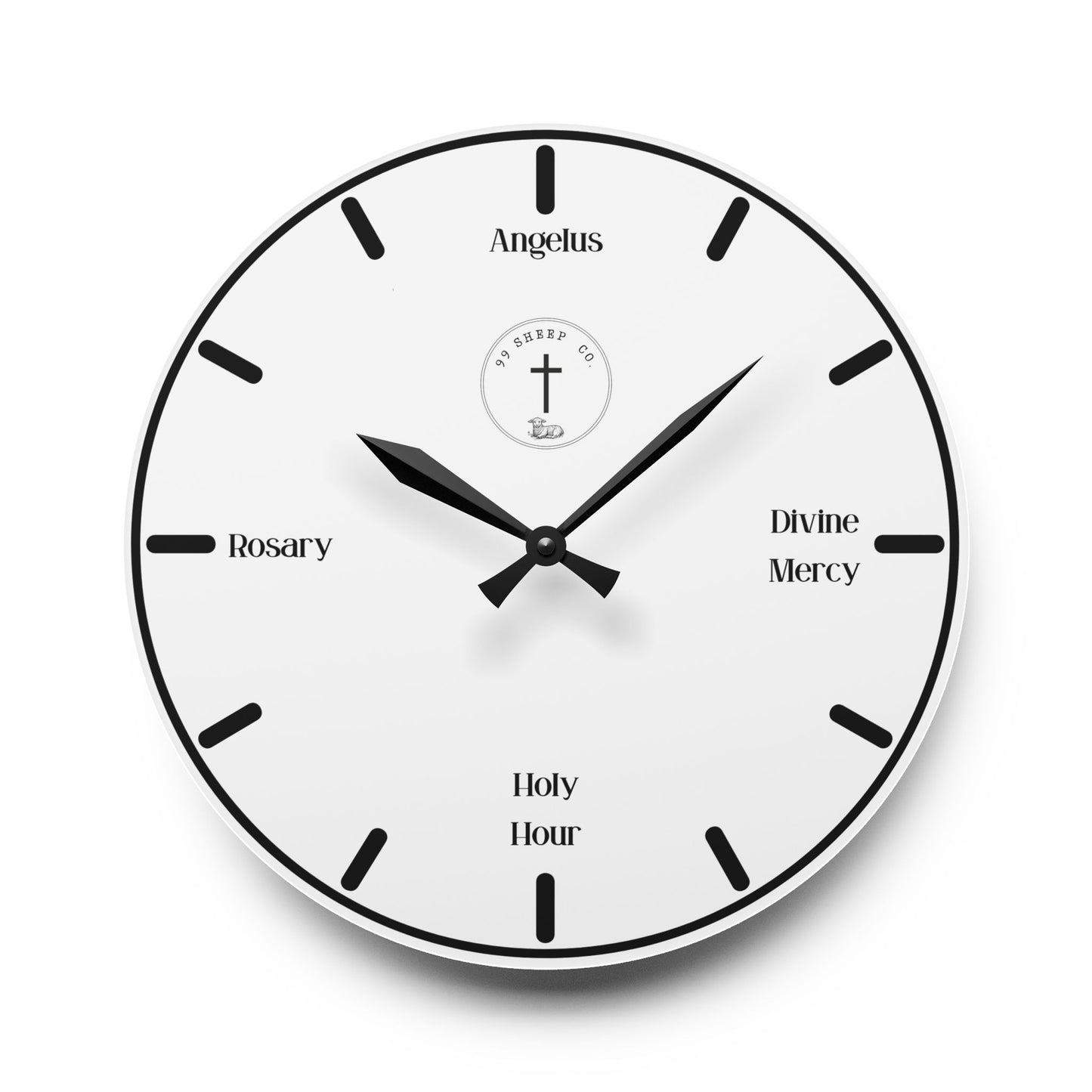 Catholic Routine - Acrylic Wall Clock