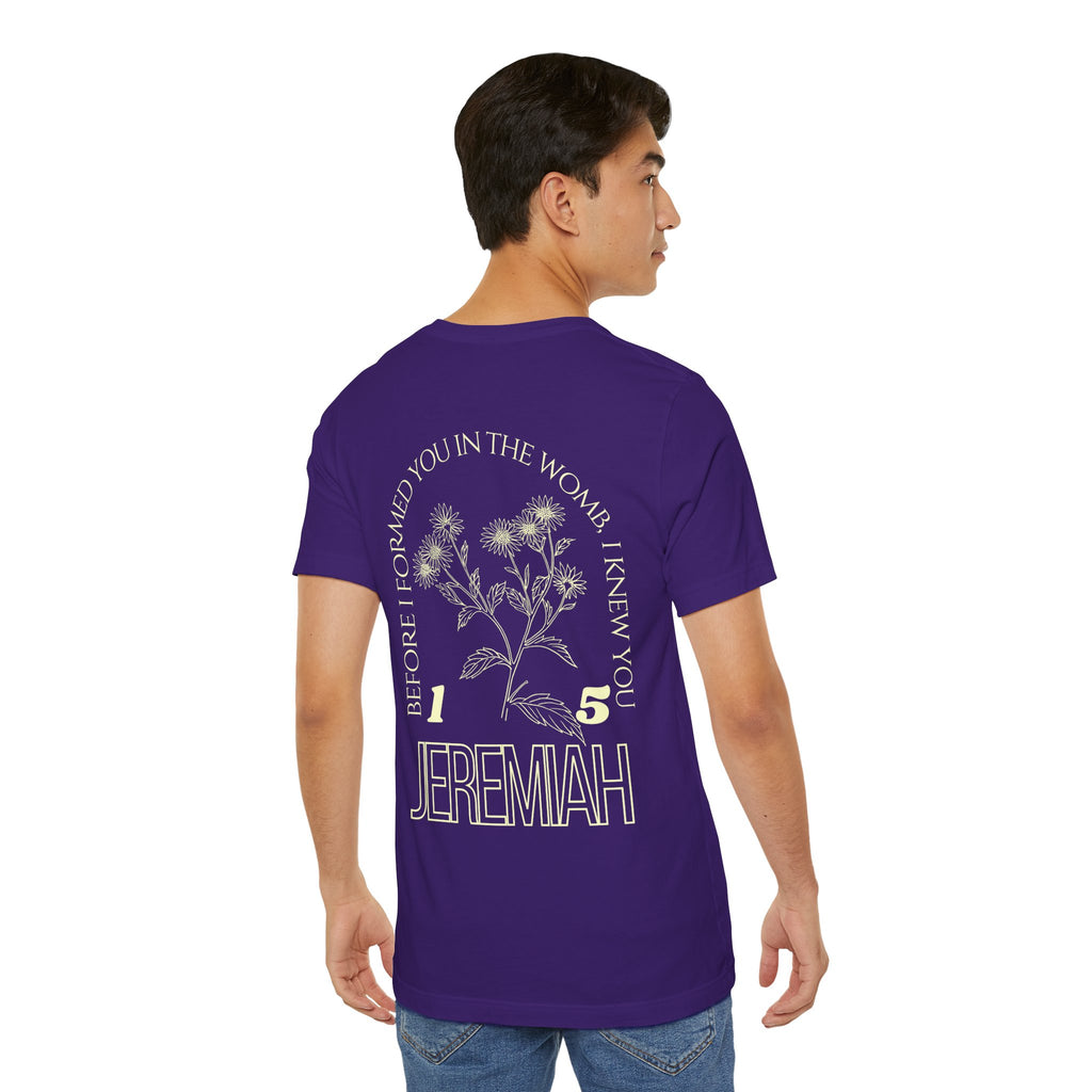 Choose Life - Unisex Tee by @thecrunchycatholicmom