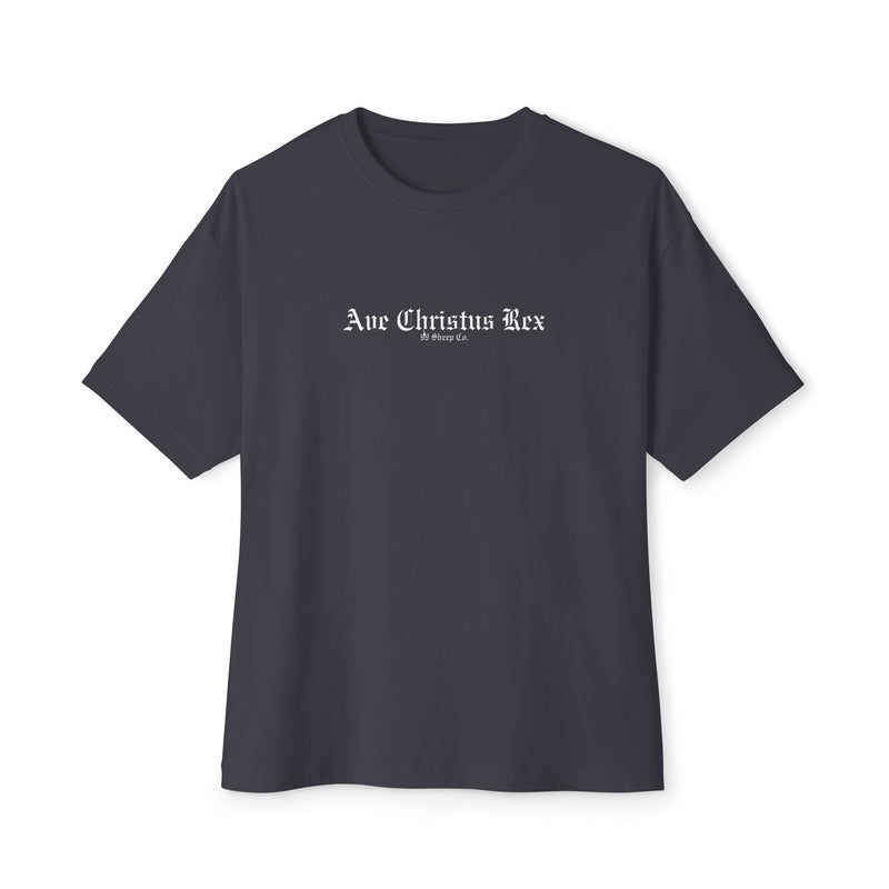 Unisex Oversized Boxy Tee — worn