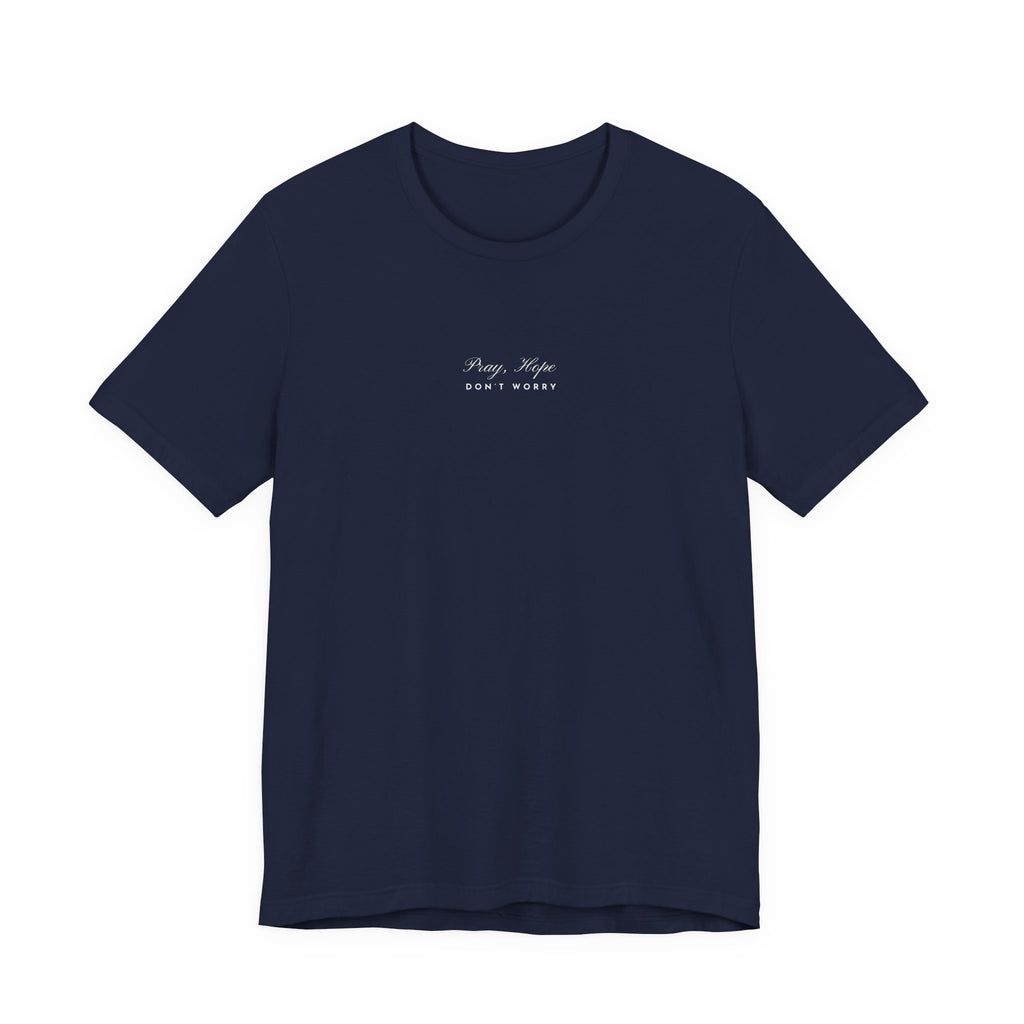 Padre Pio × Italy — "Pray, Hope, Don't Worry" Tee | Saints of the Pitch