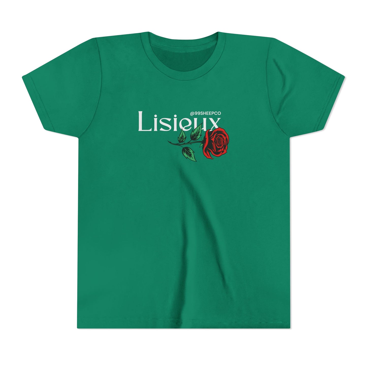 St. Therese of Lisieux Design - Unisex - Youth Short Sleeve Tee - Graphic Shirt