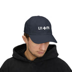 Life's Hard, Pray Harder - Classic Dad Cap (White Embroidery)