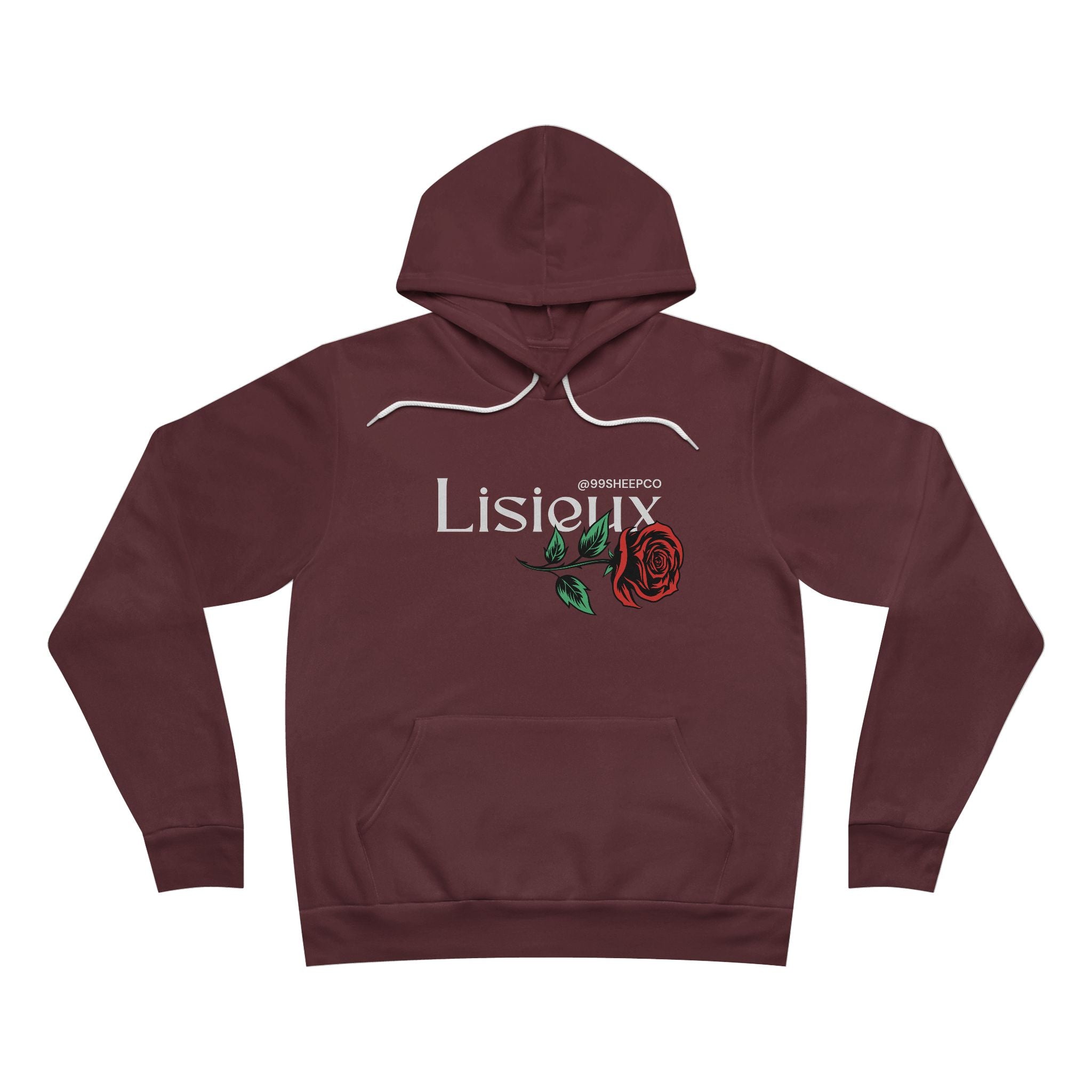 Caritas - St. Therese of Lisieux - Premium Unisex Hoodie - 99 Sheep Signature Collection