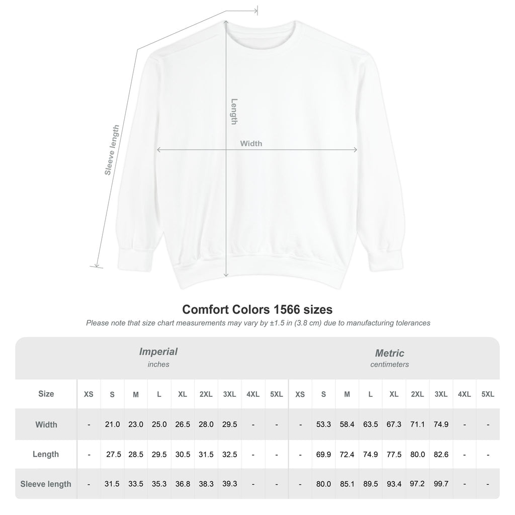 Motherhood | Our Lady of Sorrows - Premium Catholic Garment Dyed Sweatshirt