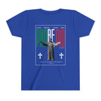 Padre Pio × Italy — "Pray, Hope, Don't Worry" Youth Tee | Saints of the Pitch