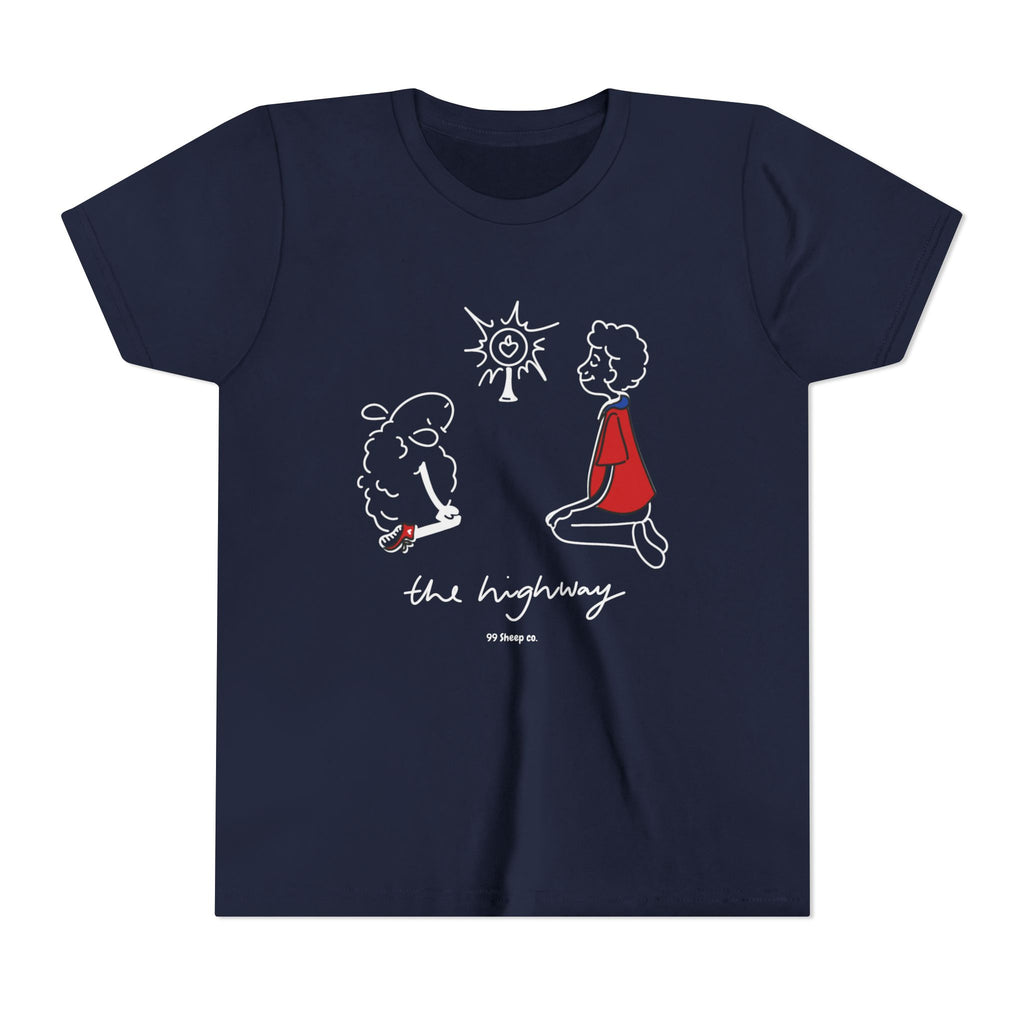 Carlo Acutis The Eucharist - 99 Sheep Signature Collection - Premium Unisex Youth Shirt