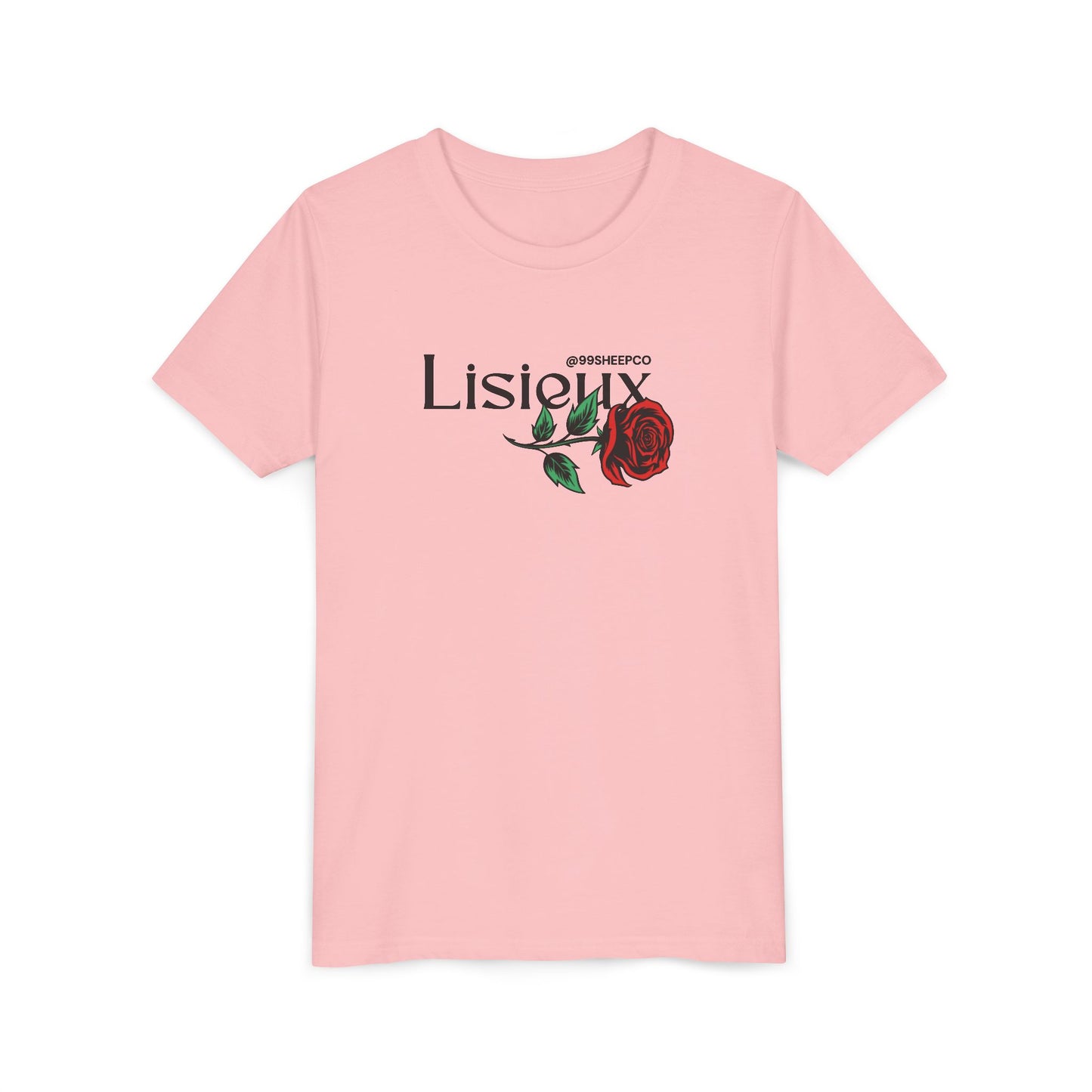 St. Therese of Lisieux Design - Unisex - Youth Short Sleeve Tee - Graphic Shirt